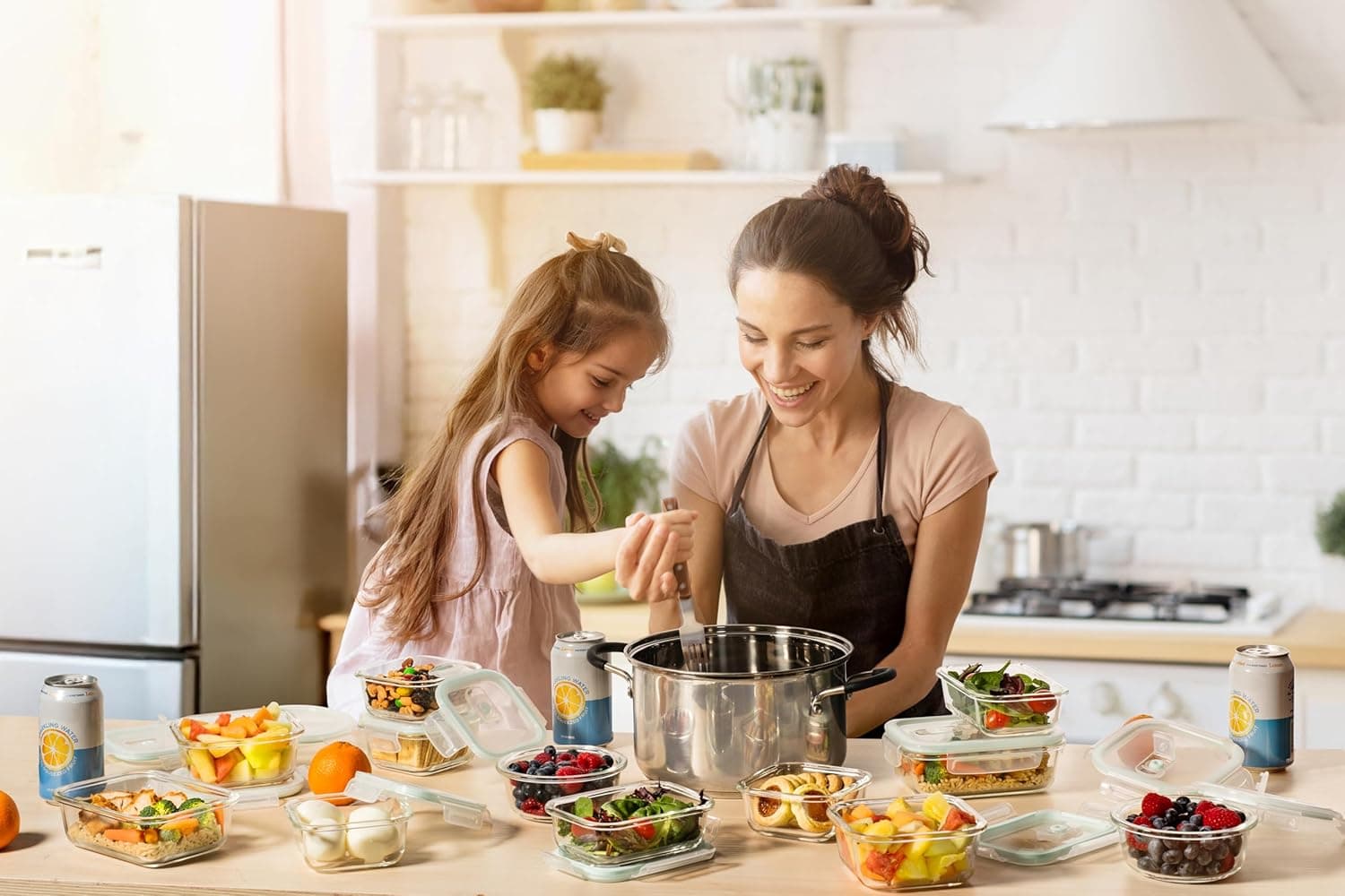 Razab 24-Piece Airtight Glass Food Storage Containers thumbnail 5