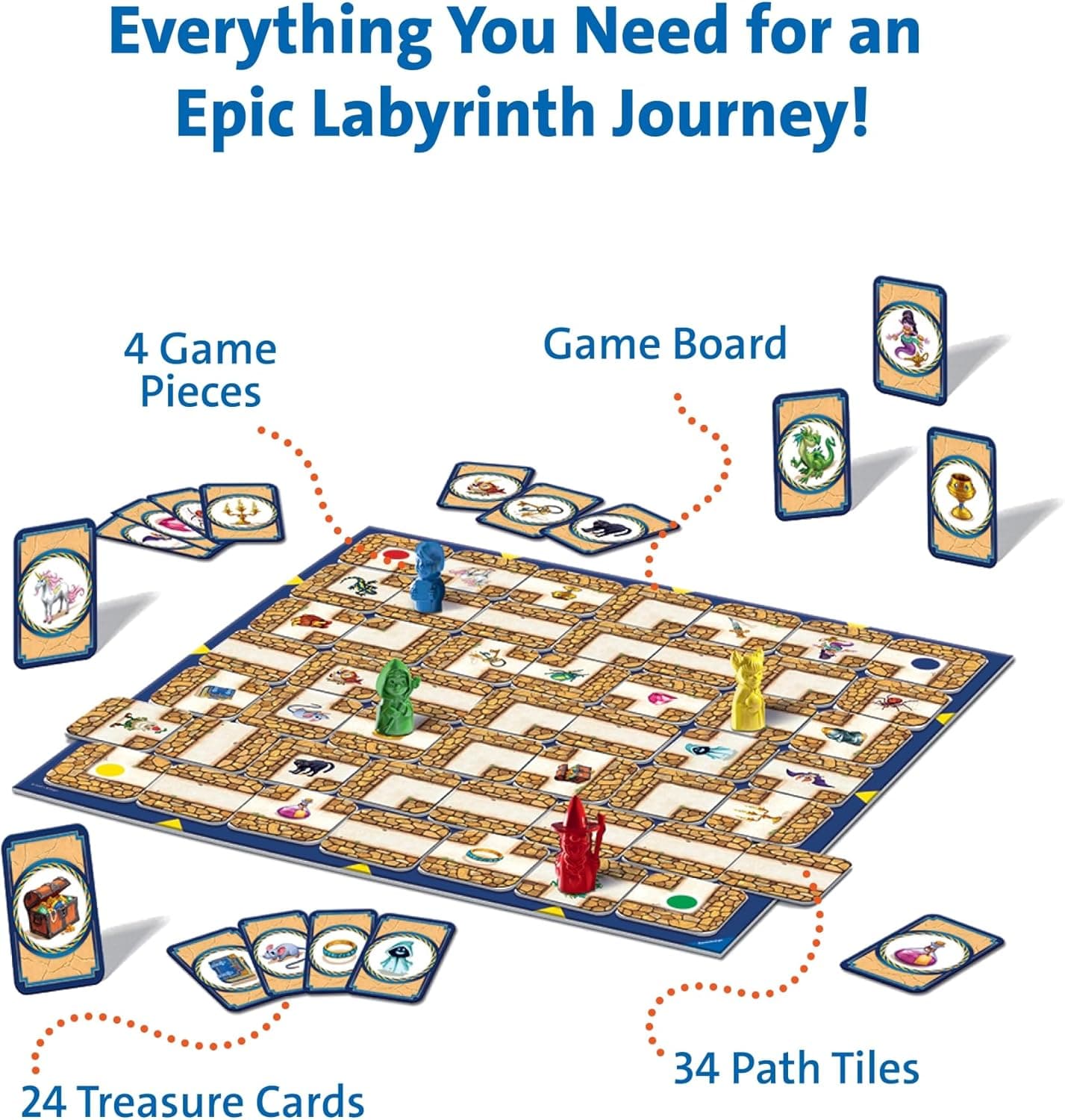 Ravensburger Labyrinth Board Game thumbnail 3