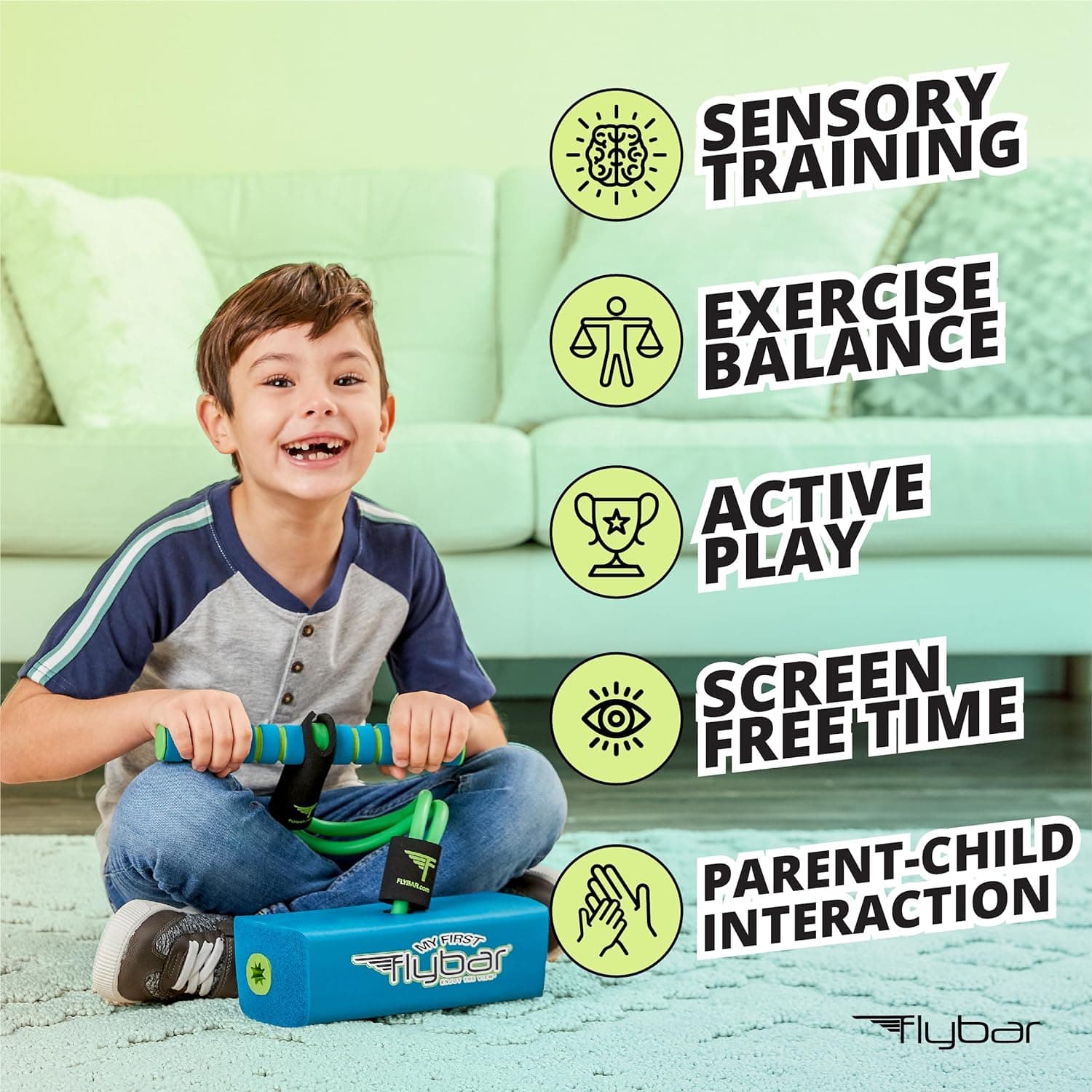 Flybar My First Foam Pogo Jumper - Blue thumbnail 3