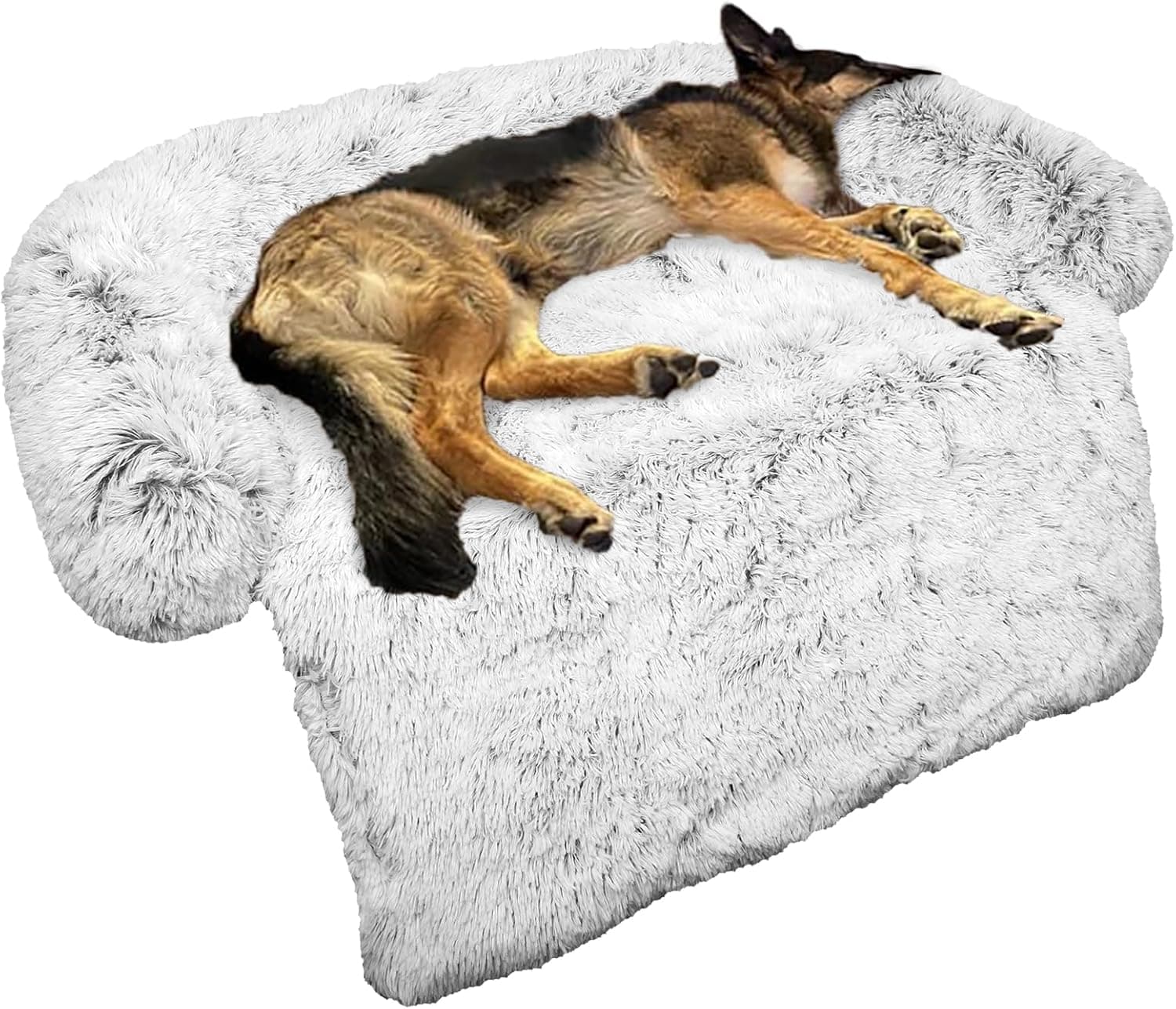 Calming Dog Bed Fluffy Plush Dog Mat with Removable Washable Cover — Spring Gift Ideas gift idea