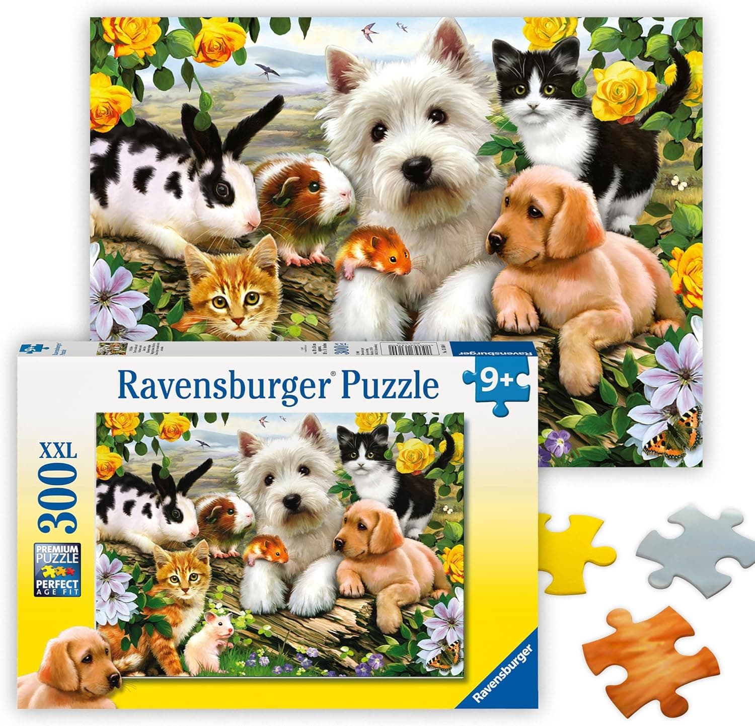 Ravensburger Happy Animal Buddies 300 Piece Jigsaw Puzzle — Amazon Finds gift idea