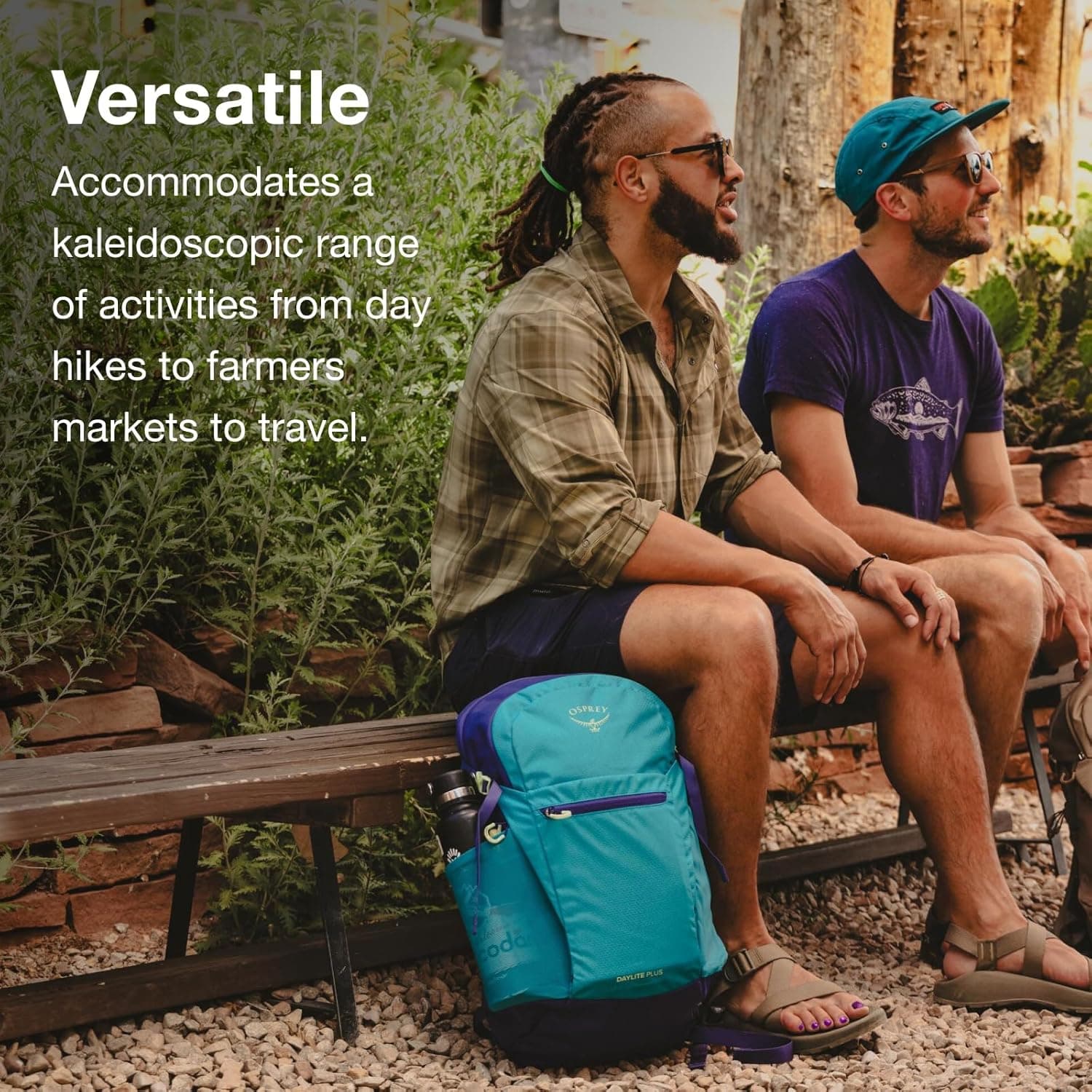 Osprey Daylite Plus Commuter Backpack - Lightweight, Everyday Pack with Laptop Sleeve and Water Bottle Pockets - Ideal for Work, School, and Travel with Versatile Storage, Green Belt/Green Canopy : Sports &amp; Outdoors thumbnail 4