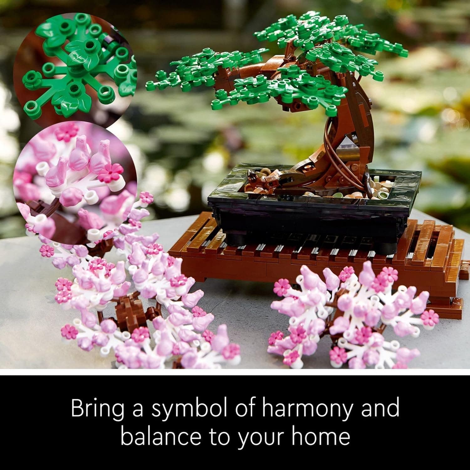 LEGO Botanicals Bonsai Tree Building Set thumbnail 2