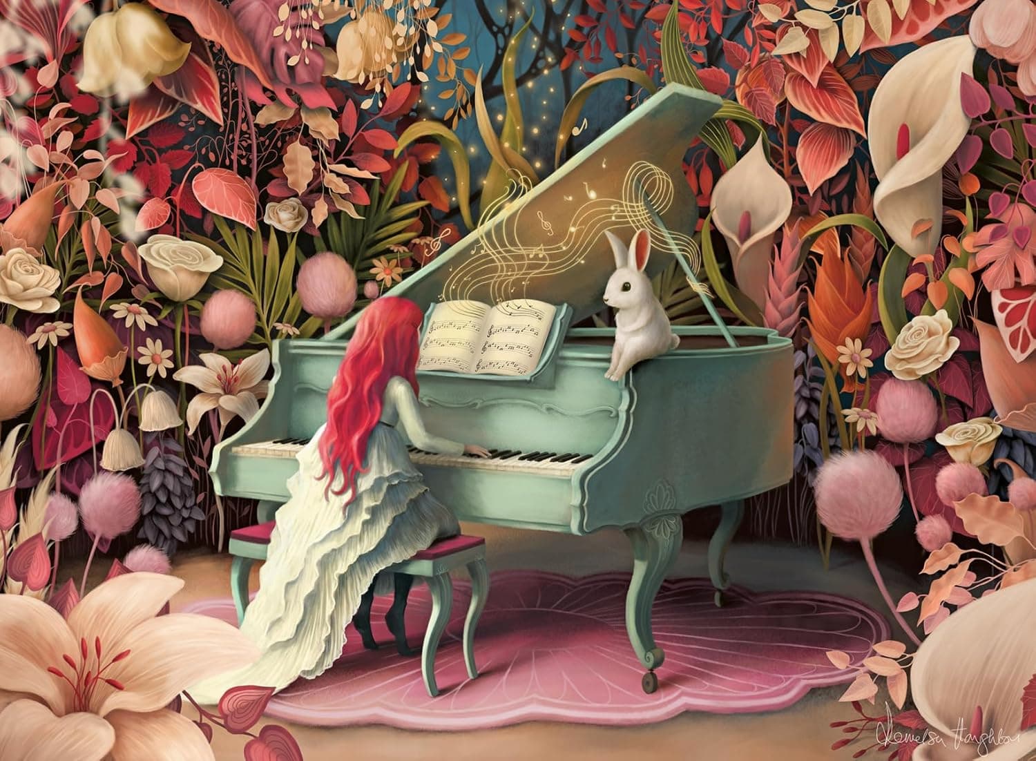 Ravensburger Rabbit Recital 500 Piece Jigsaw Puzzle — Easter Gifts gift idea