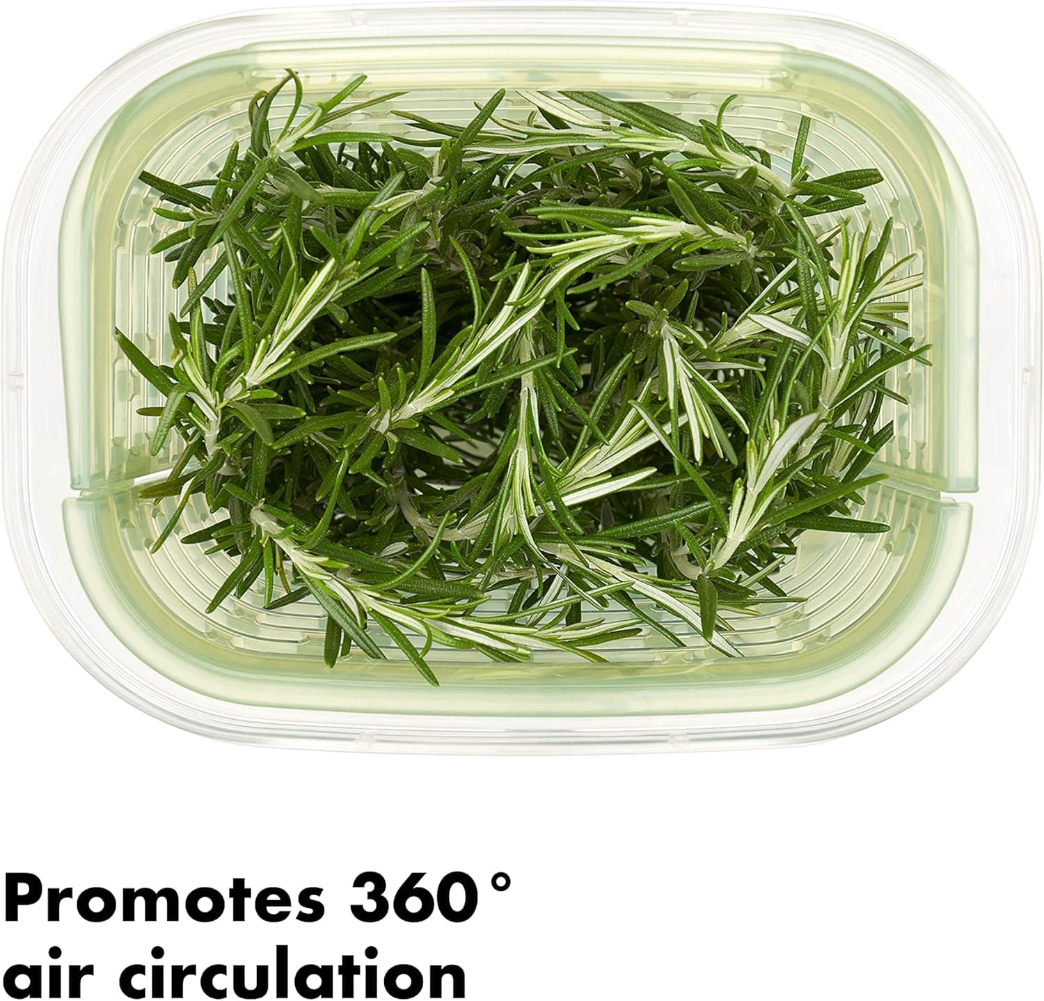 OXO Good Grips Greensaver Herb Keeper - 2.8 Qt : Home &amp; Kitchen thumbnail 4