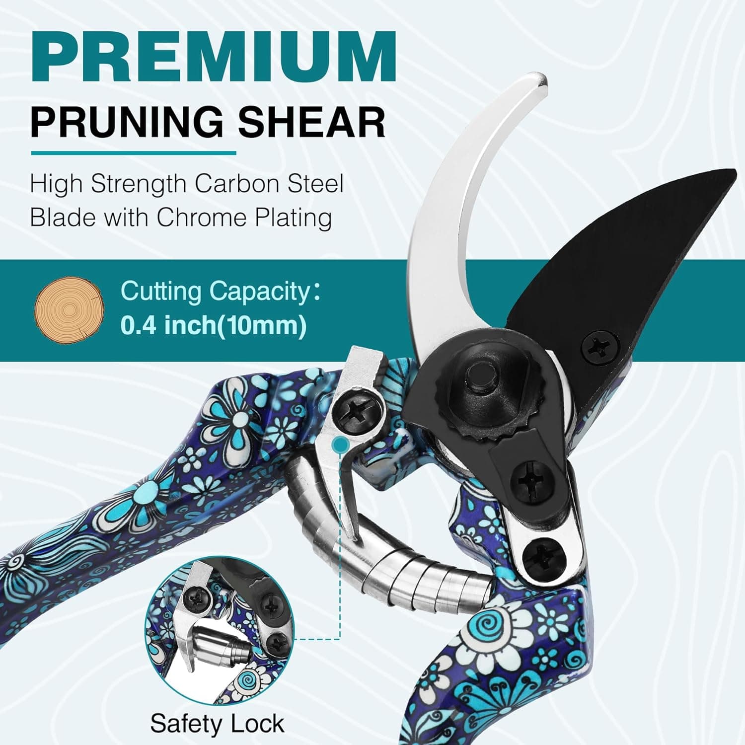 WORKPRO 5-Piece Garden Tool Set with Bag thumbnail 5