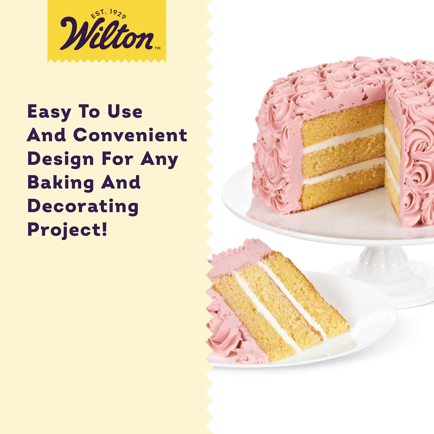 Wilton Beginning Buttercream Decorating Set, 20-Piece Cake Decorating Kit thumbnail 4