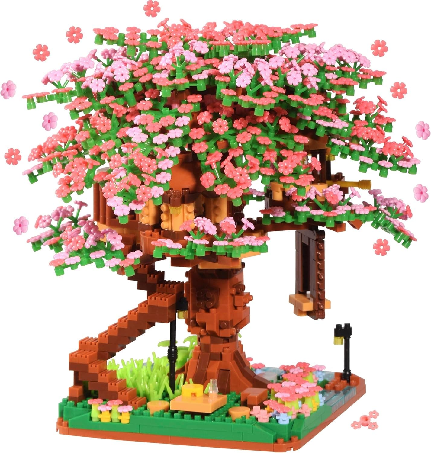Kurimiaro Cherry Blossom Tree Building Block Set — Easter Gifts gift idea
