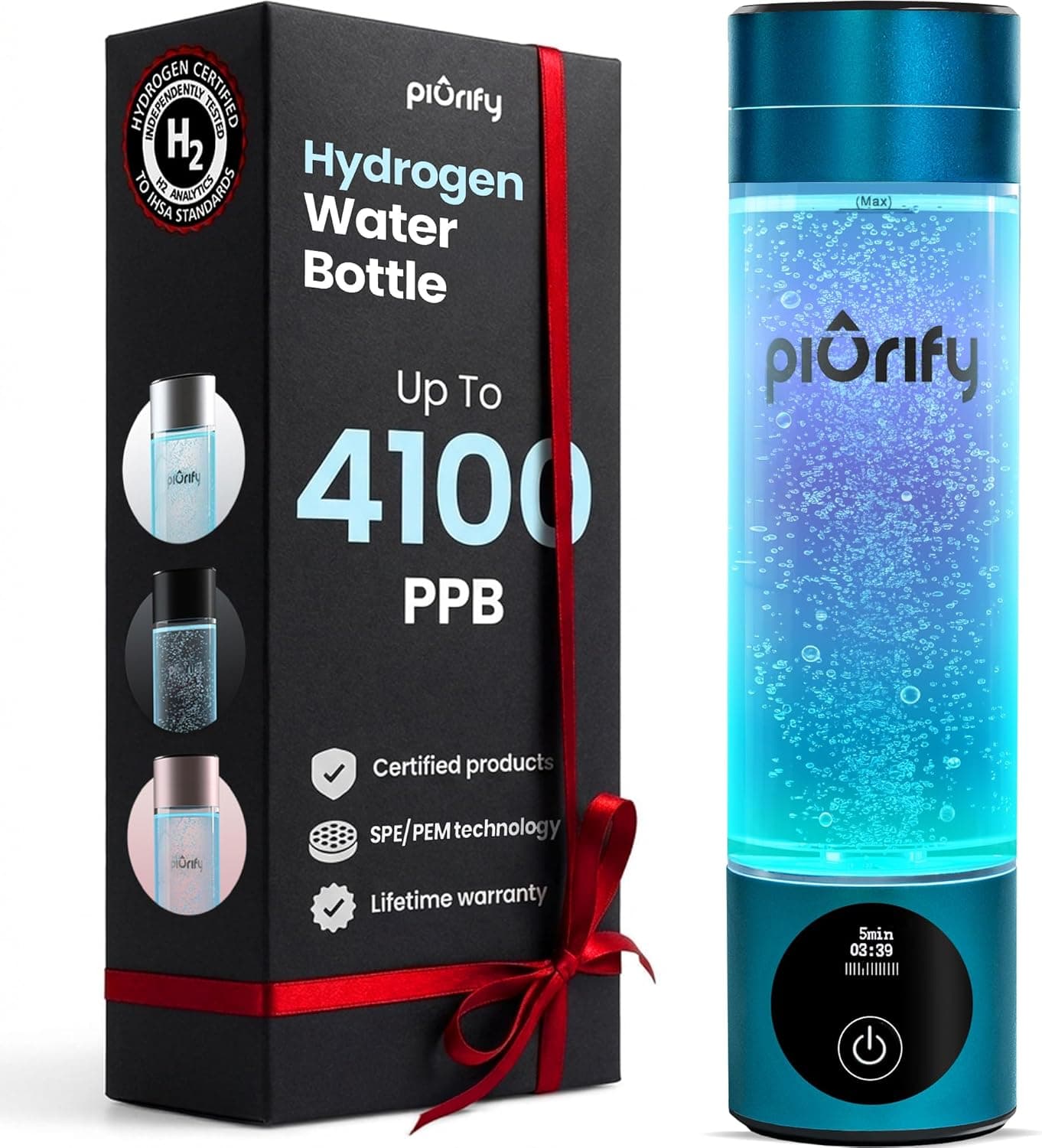 Hydrogen Water Bottle Generator view 1