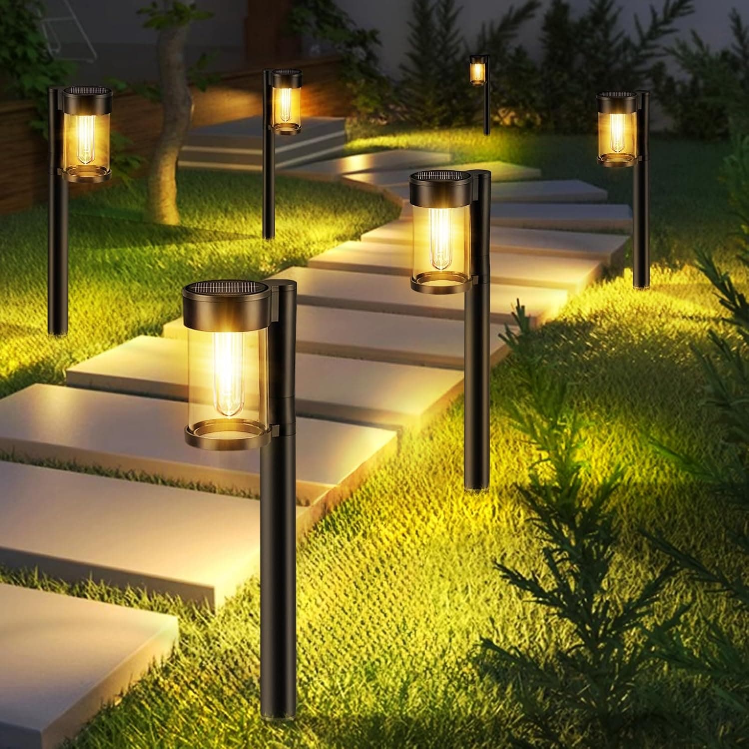 Mancra Solar Pathway Lights Outdoor - 10 Pack — Spring Gift Ideas gift idea