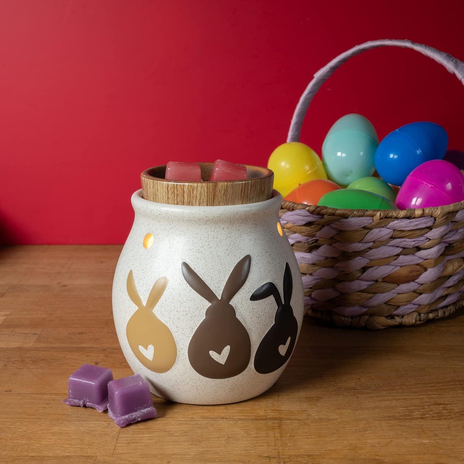 Scentsationals Wax Melt Warmer - Romance Collection Love Bunnies thumbnail 3