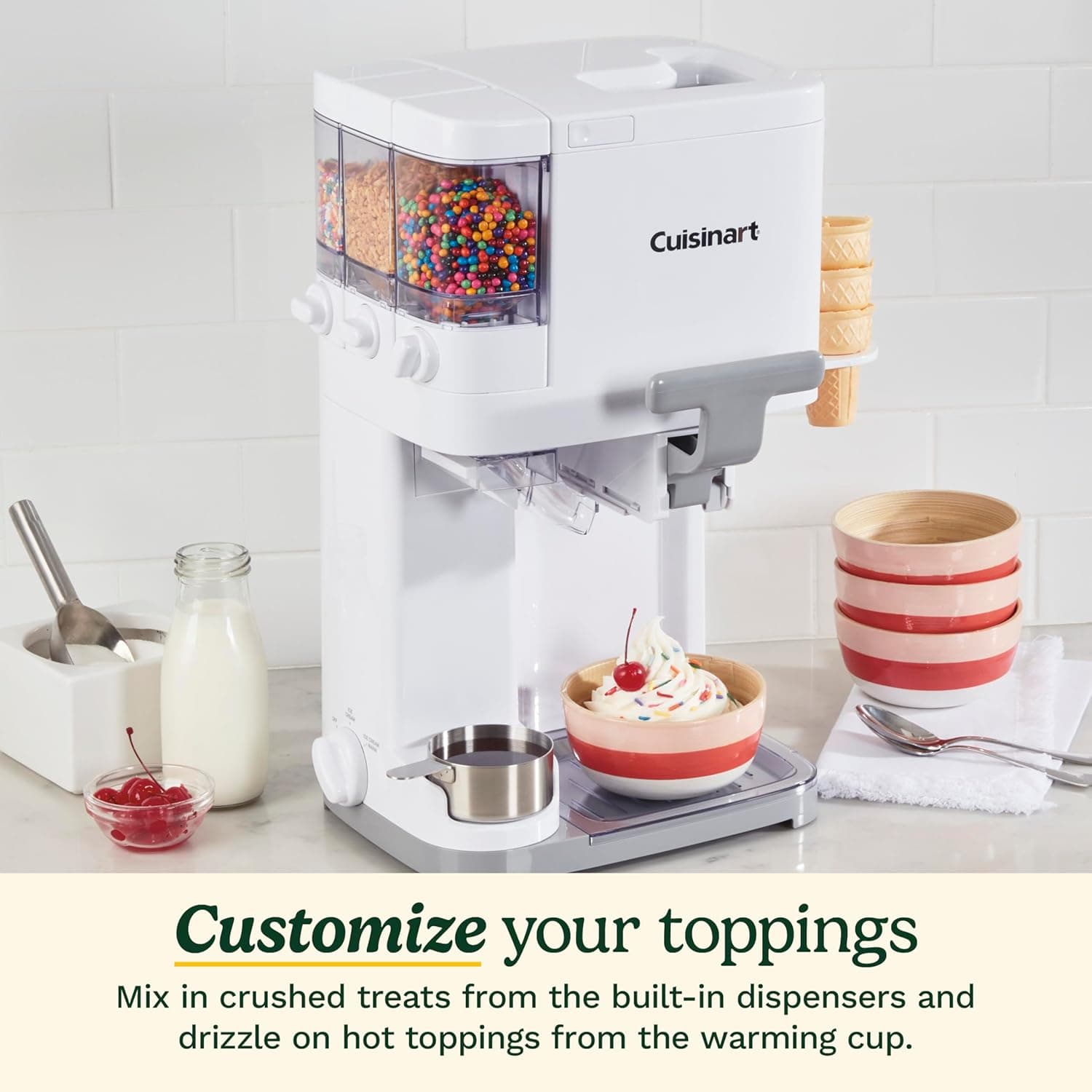 Cuisinart Soft Serve Ice Cream Machine thumbnail 3