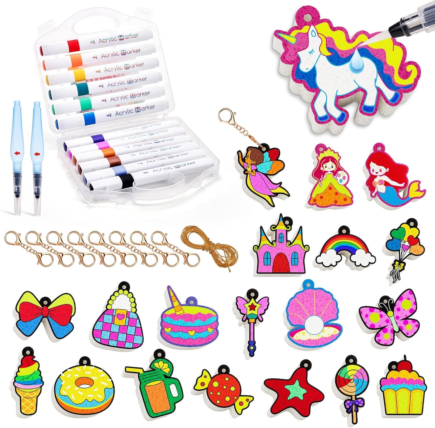 JoyCat Art Kit - 3D DIY Foam Texture Painting Kit image 1