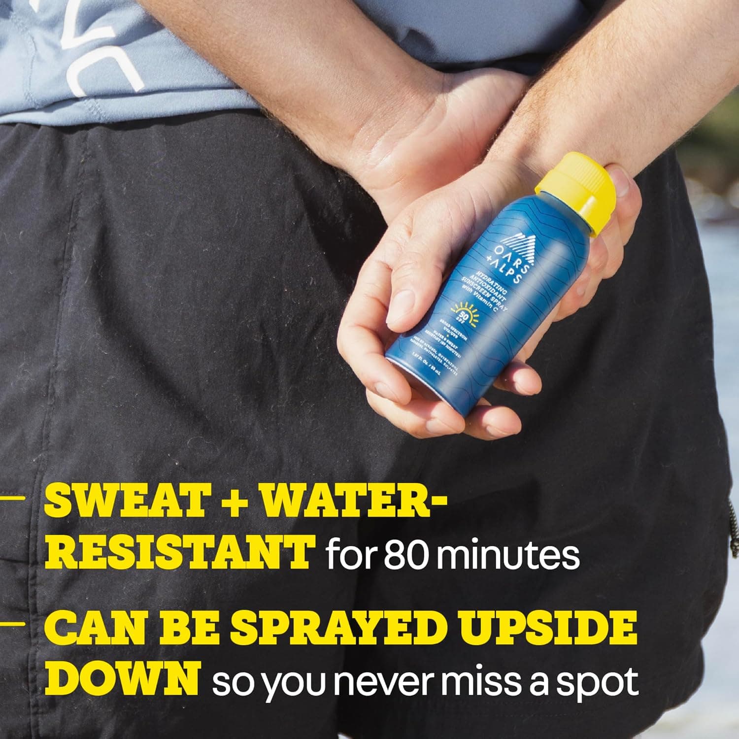 Oars + Alps SPF 50 Face & Body Broad Spectrum Sunscreen Spray 3-Pack thumbnail 5