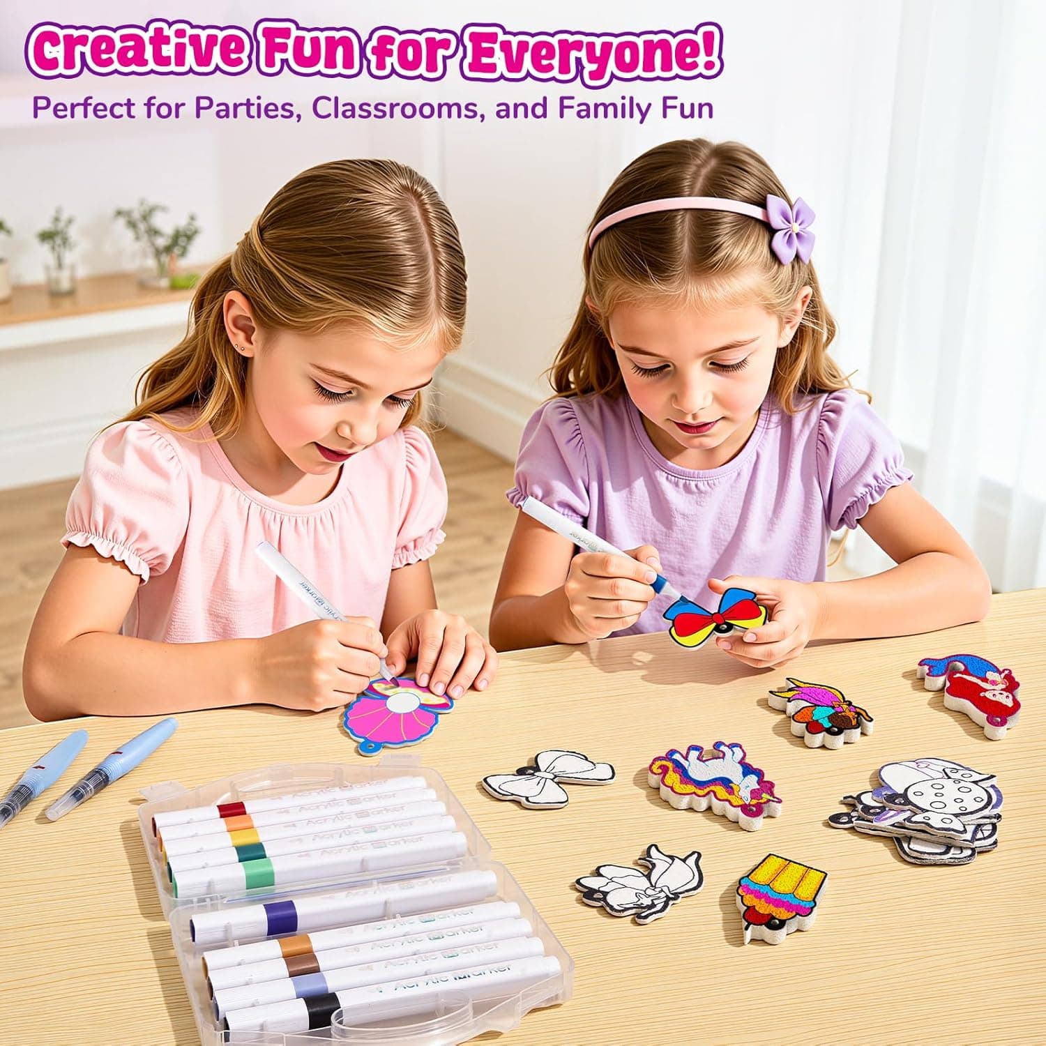 JoyCat Art Kit - 3D DIY Foam Texture Painting Kit thumbnail 5