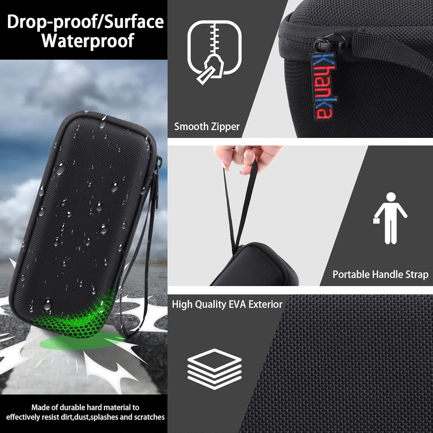 khanka Hard Travel Case for Sonos Roam 2 / Roam / Roam SL thumbnail 5