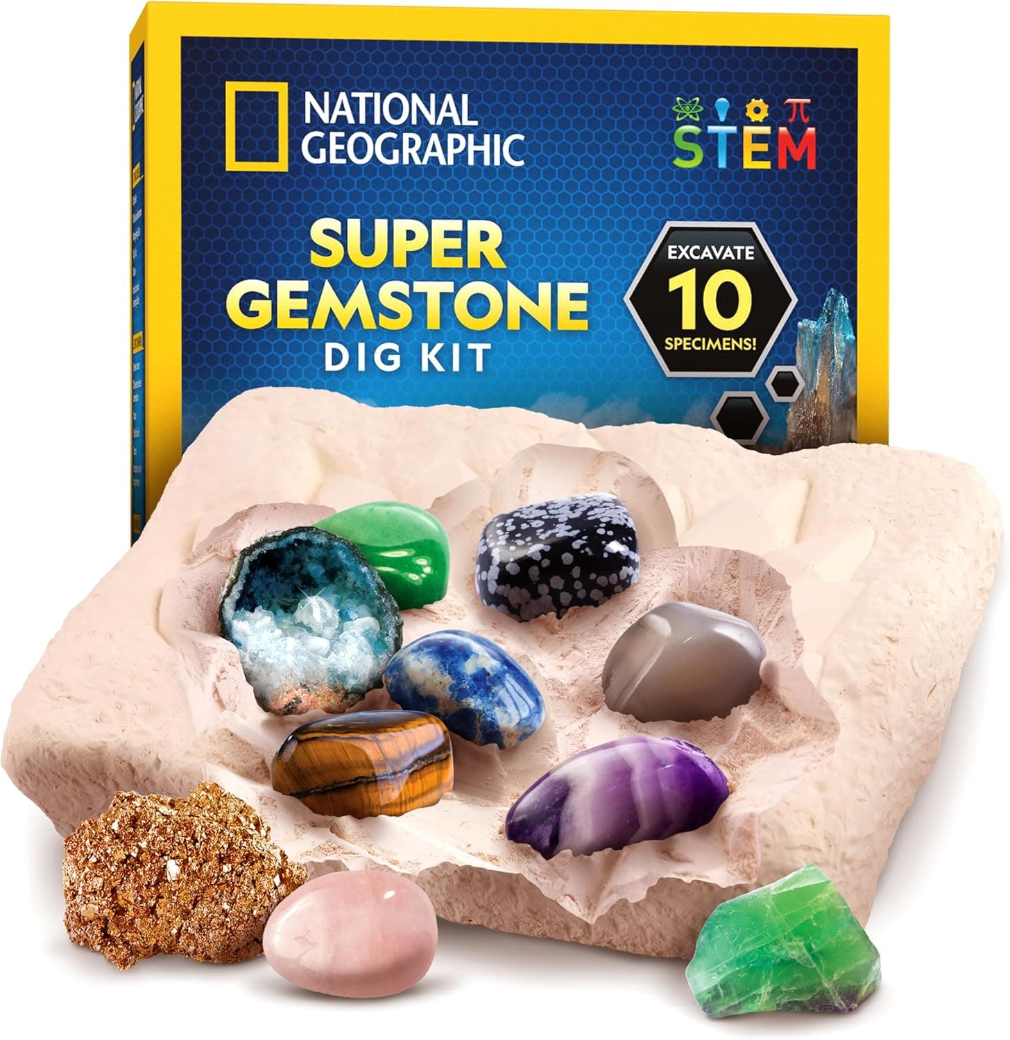 National Geographic Gemstone Dig Kit — Easter Gifts gift idea