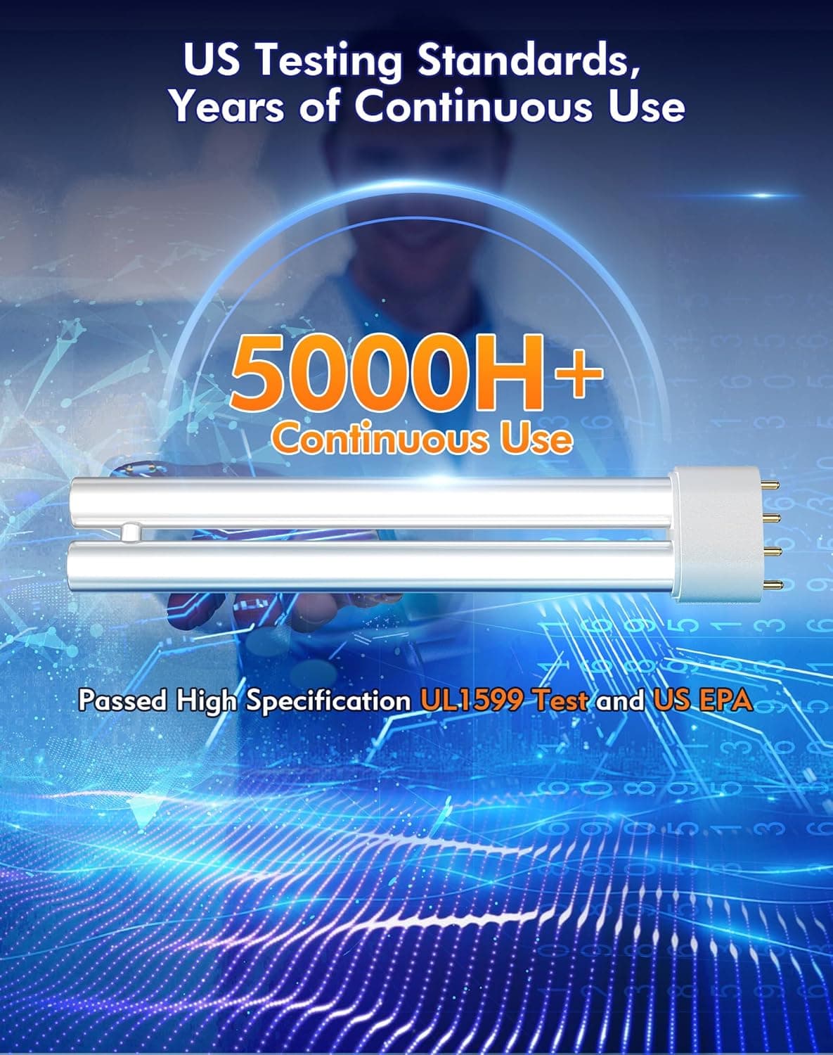 AMUFER Bug Zapper for Outdoor & Indoor thumbnail 4