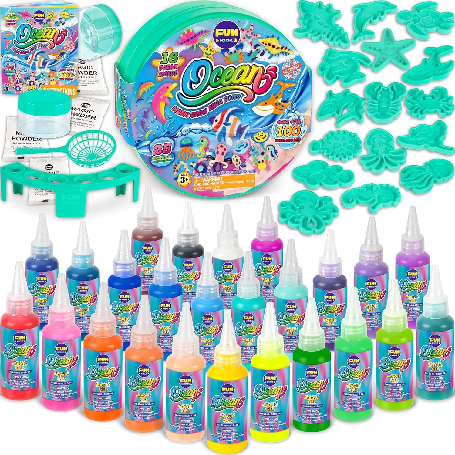 Ocean Magic Water Elves Aqua Squishy Craft Kit image 1