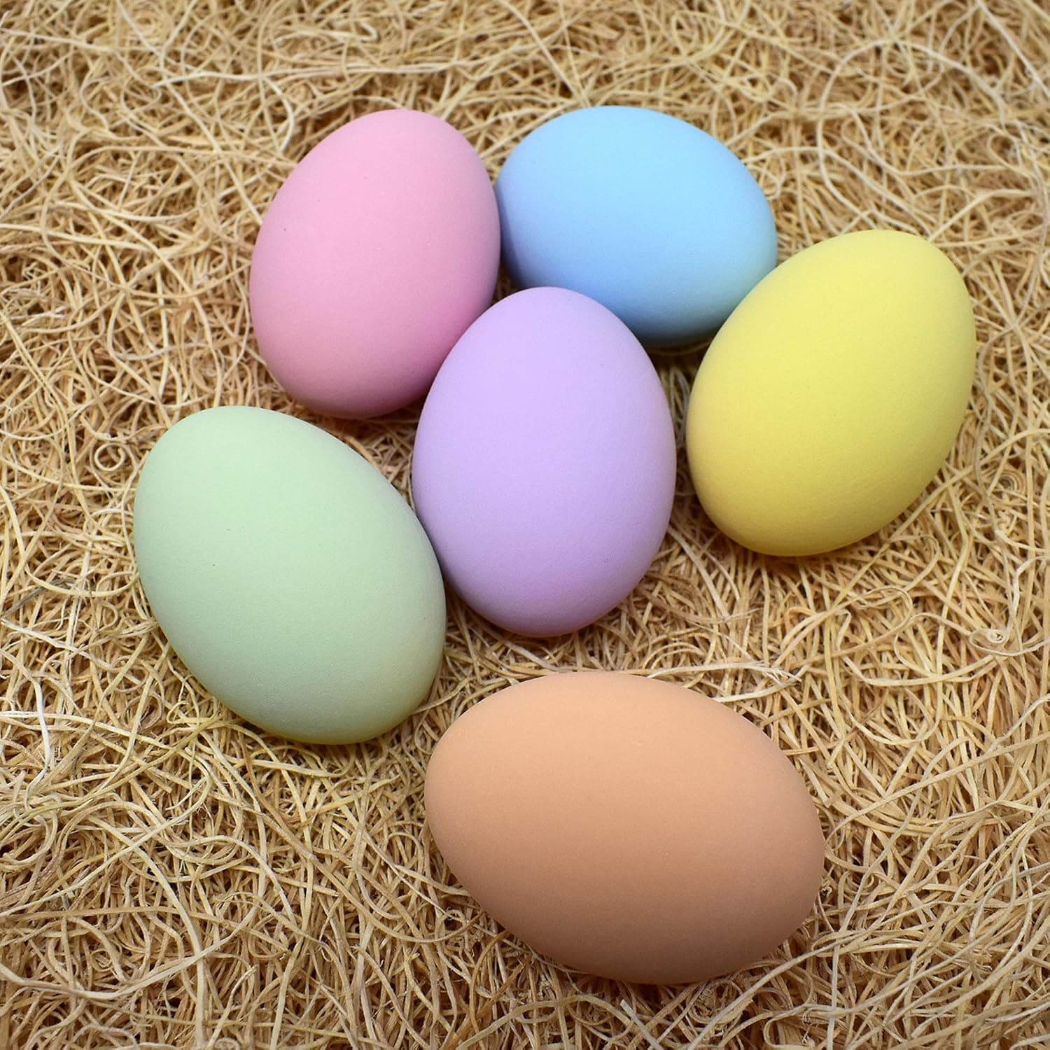 Eggcetera Ceramic Nest Eggs 6-Pack (Pastel) thumbnail 3