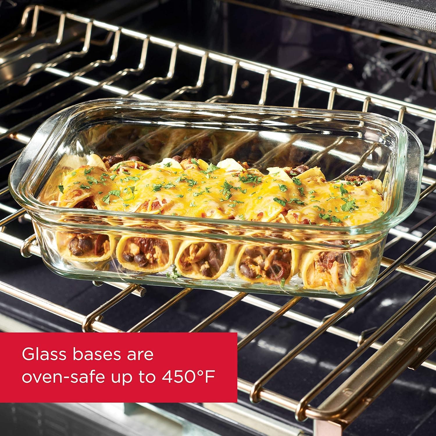 Rubbermaid Brilliance Glass Food Storage Set of 4 Containers thumbnail 3