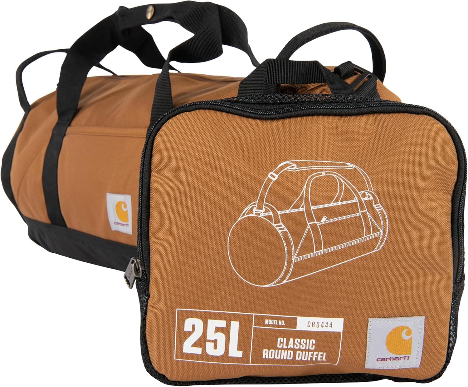 Carhartt Classic Round Duffel with Utility Pouch - 25L image 1