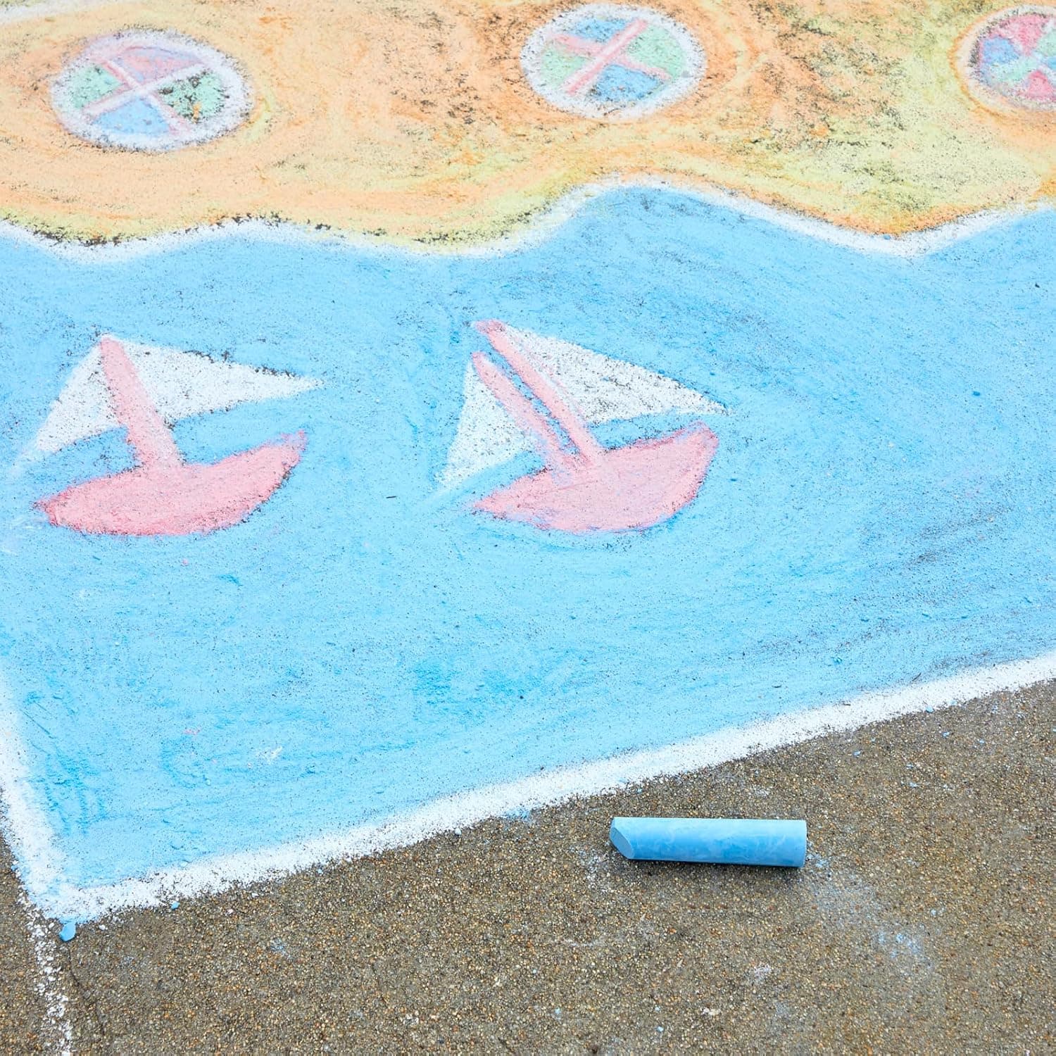 Colorations Sidewalk Chalk – 50 Piece Set thumbnail 3