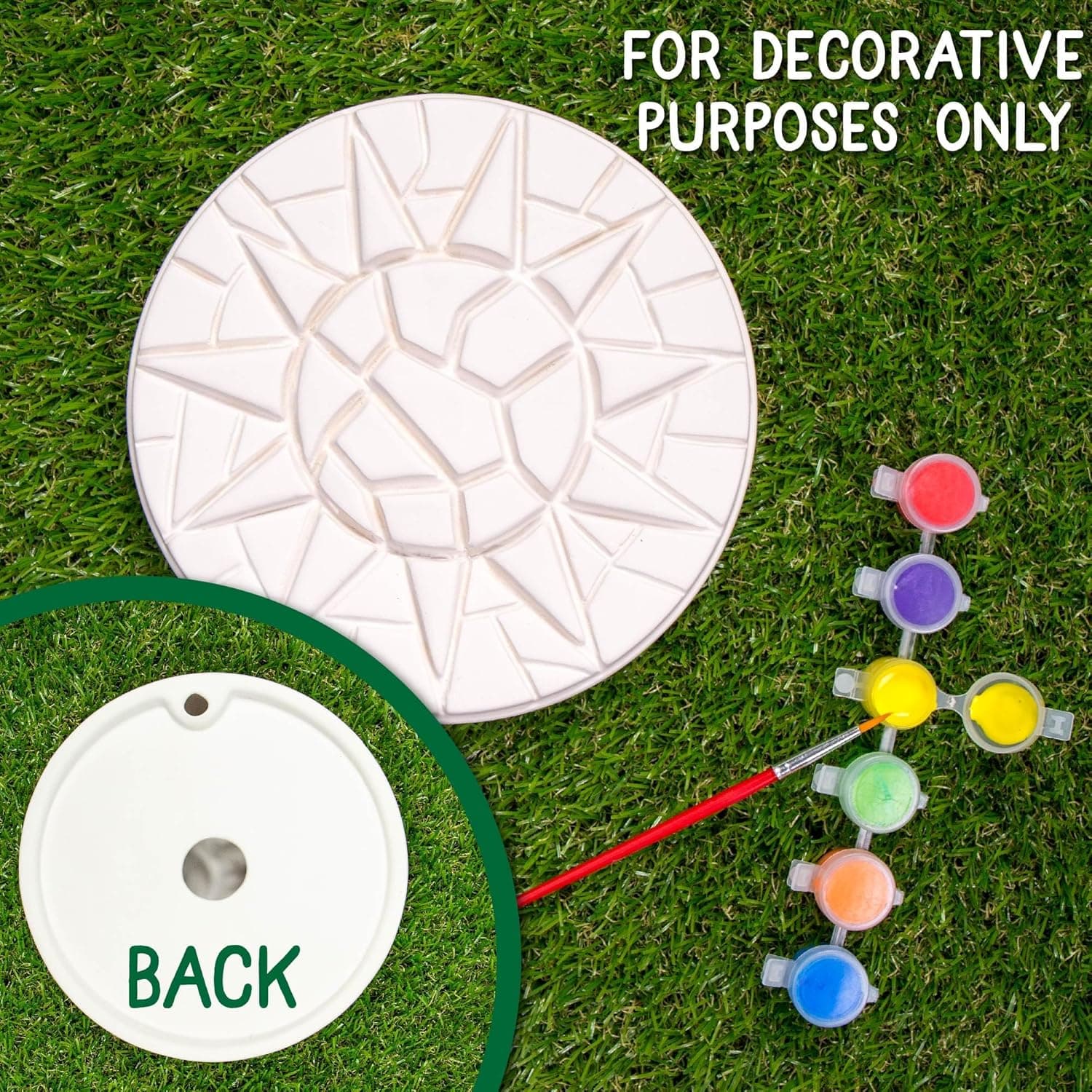 Creative Roots Mosaic Sun Stepping Stone Kit thumbnail 2