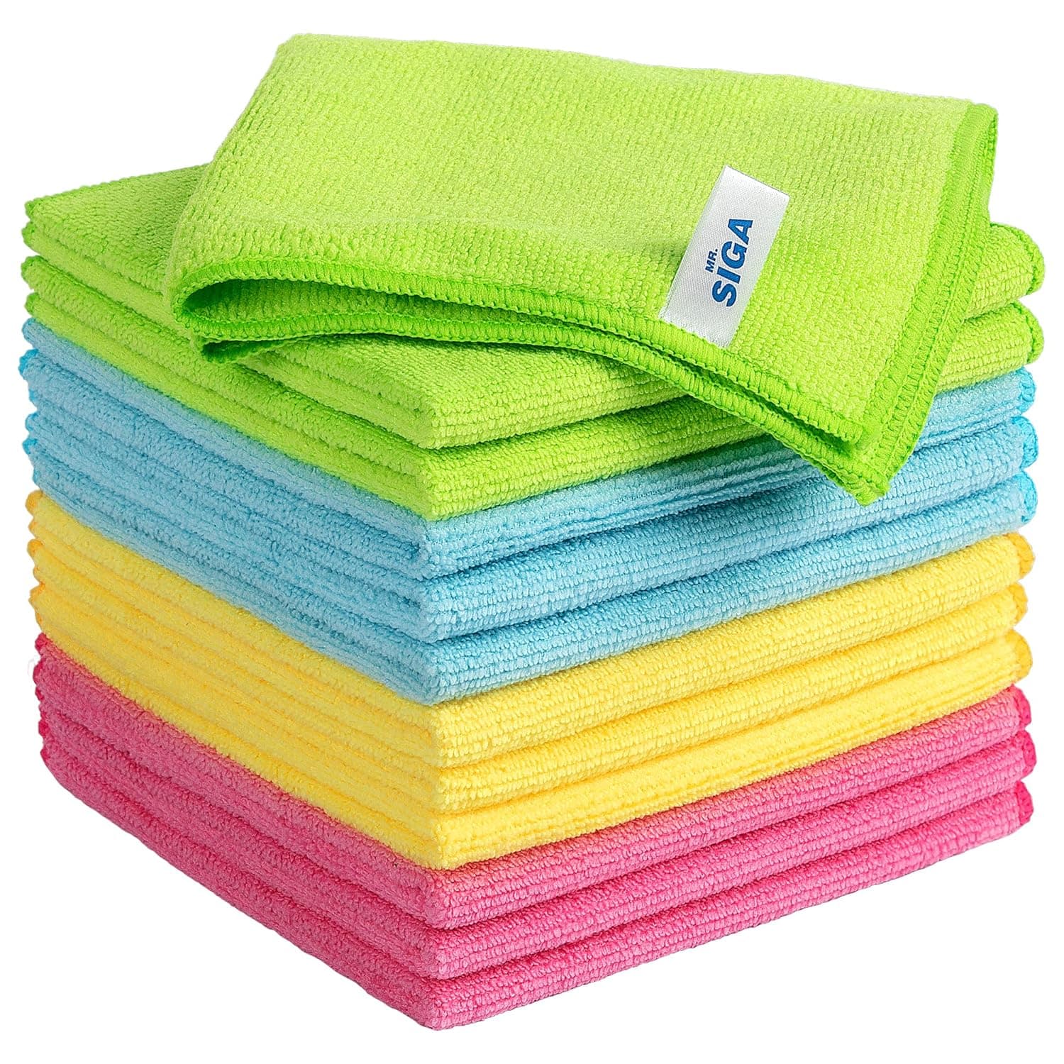 MR.SIGA Microfiber Cleaning Cloth, Pack of 12 — Spring Gift Ideas gift idea