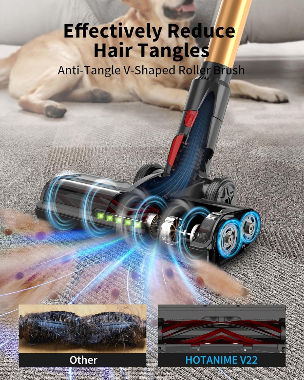 Cordless Stick Vacuum Cleaner with 70-Minute Runtime thumbnail 4
