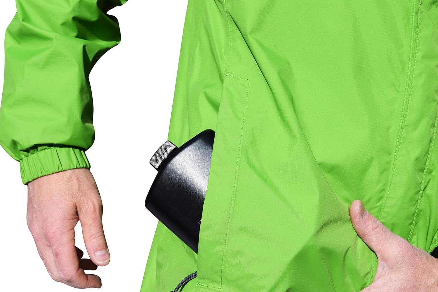 Mt. Sun Gear SportFlask Fighter Pilot Flask Great for Concerts, Fishing, Skiing, Backpacking, Hiking - 16oz US Military Issue Plastic Flask BPA Free Made in USA(Black) : Sports &amp; Outdoors thumbnail 2