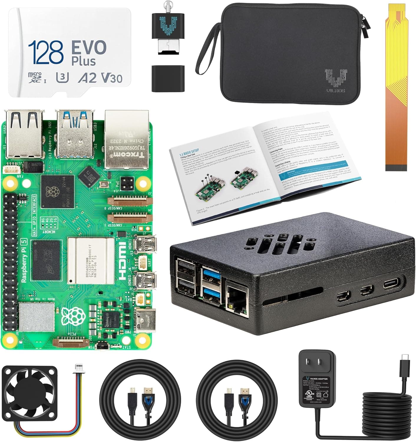 Vilros Raspberry Pi 5 Starter Kit MAX — Spring Gift Ideas gift idea