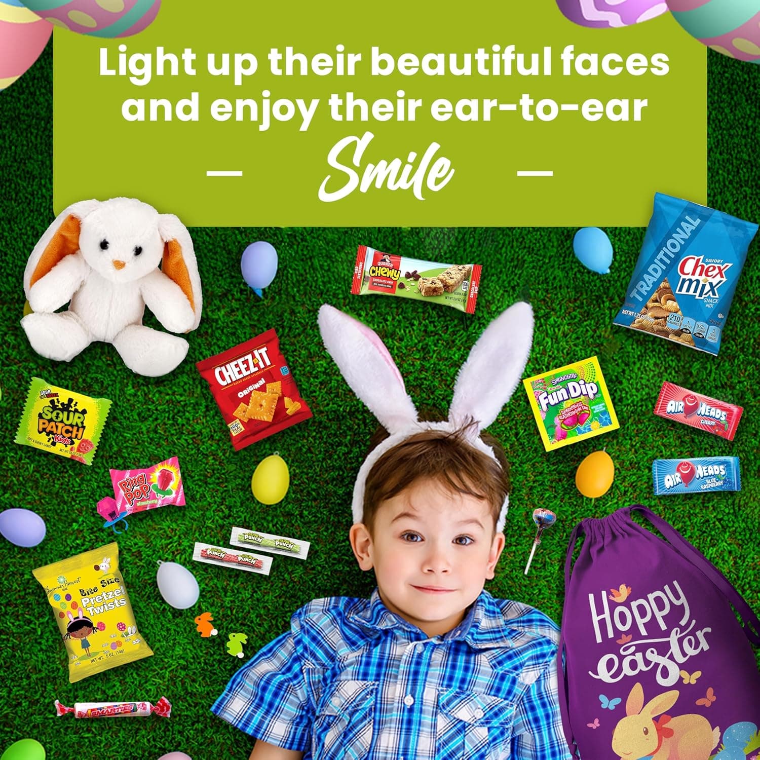 Pre Filled Easter Baskets for Kids – Candy and Favorite Basket Stuffers for Boys and Girls thumbnail 5