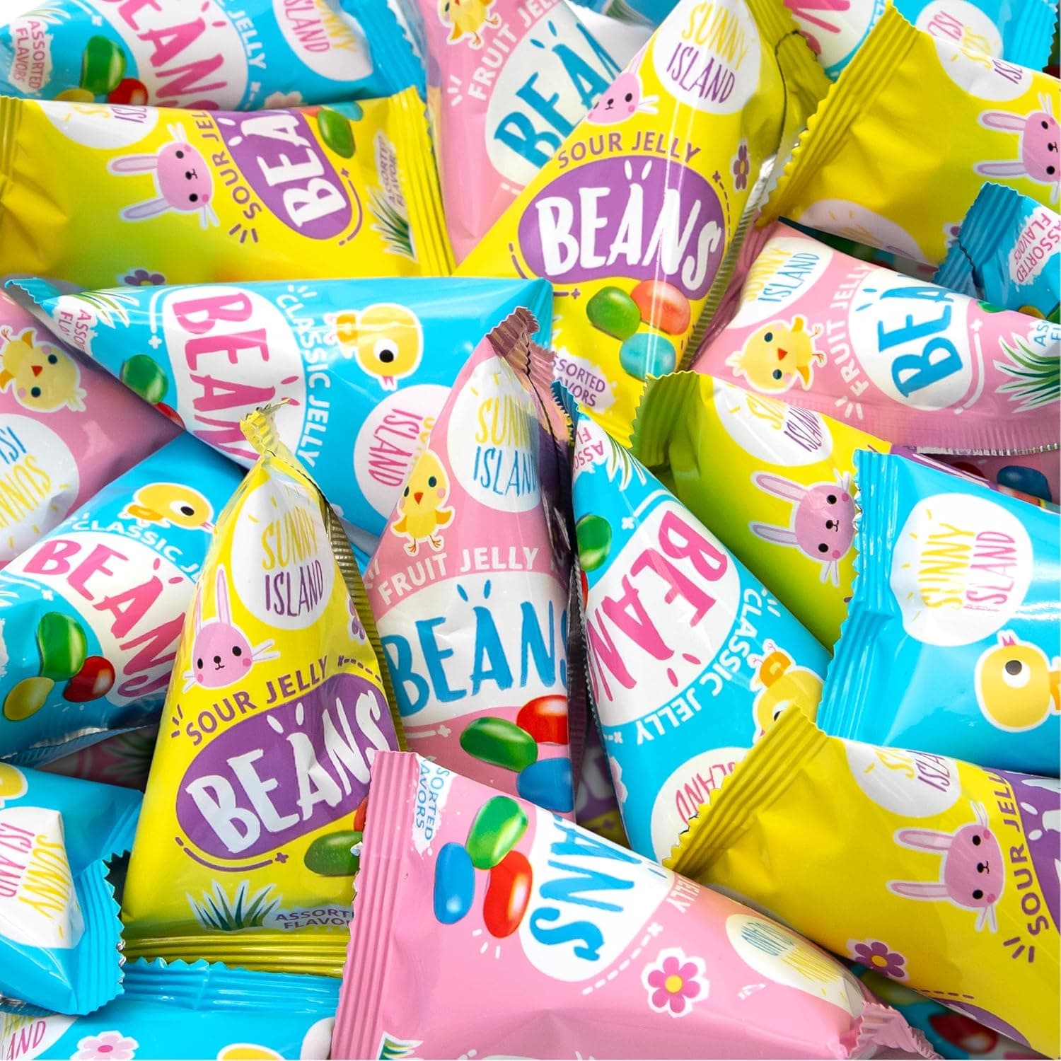 Jelly Beans 18 Mini Packs - Easter Candy Individually Wrapped image 1