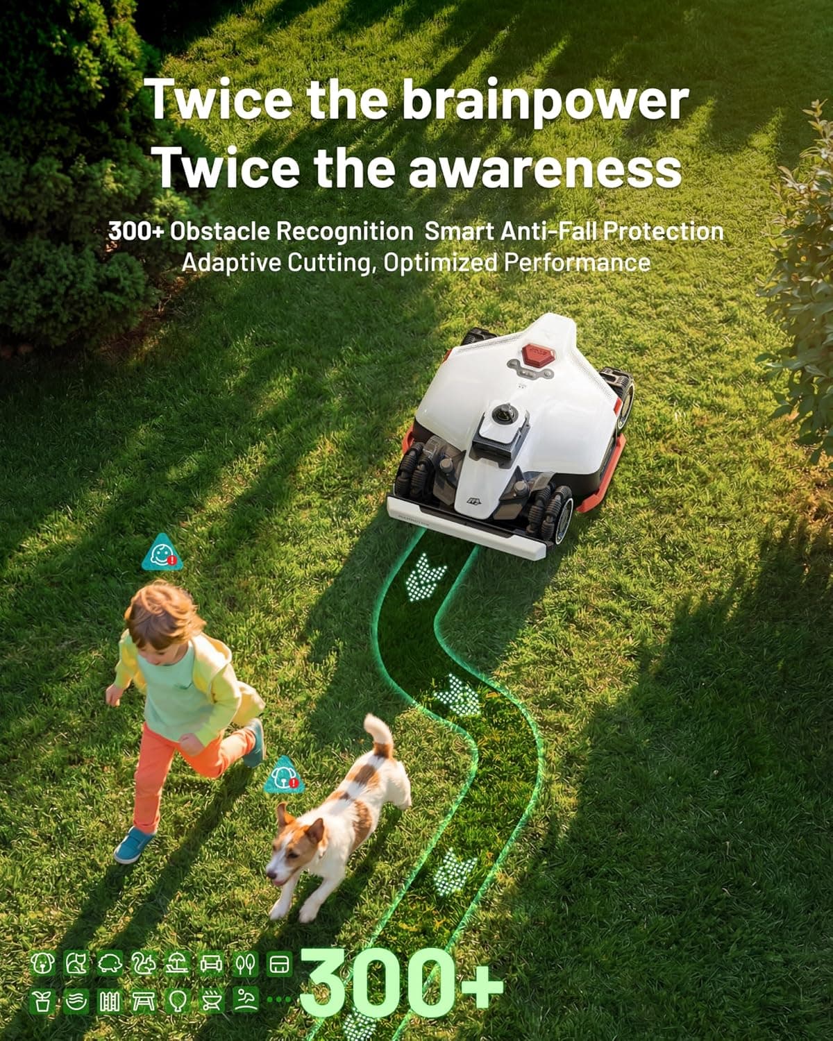 Mammotion LUBA 3 AWD Robot Lawn Mower thumbnail 5