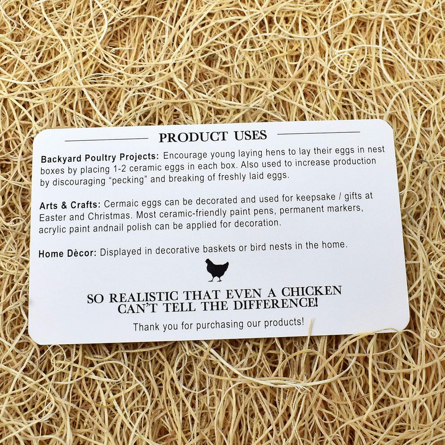 Eggcetera Ceramic Nest Eggs 6-Pack (Pastel) thumbnail 4