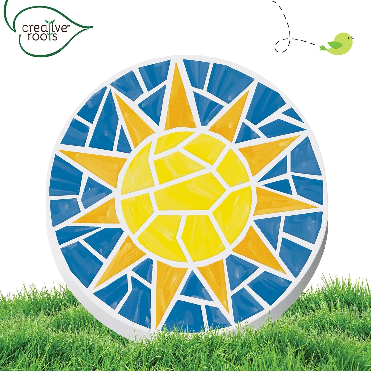 Creative Roots Mosaic Sun Stepping Stone Kit thumbnail 4