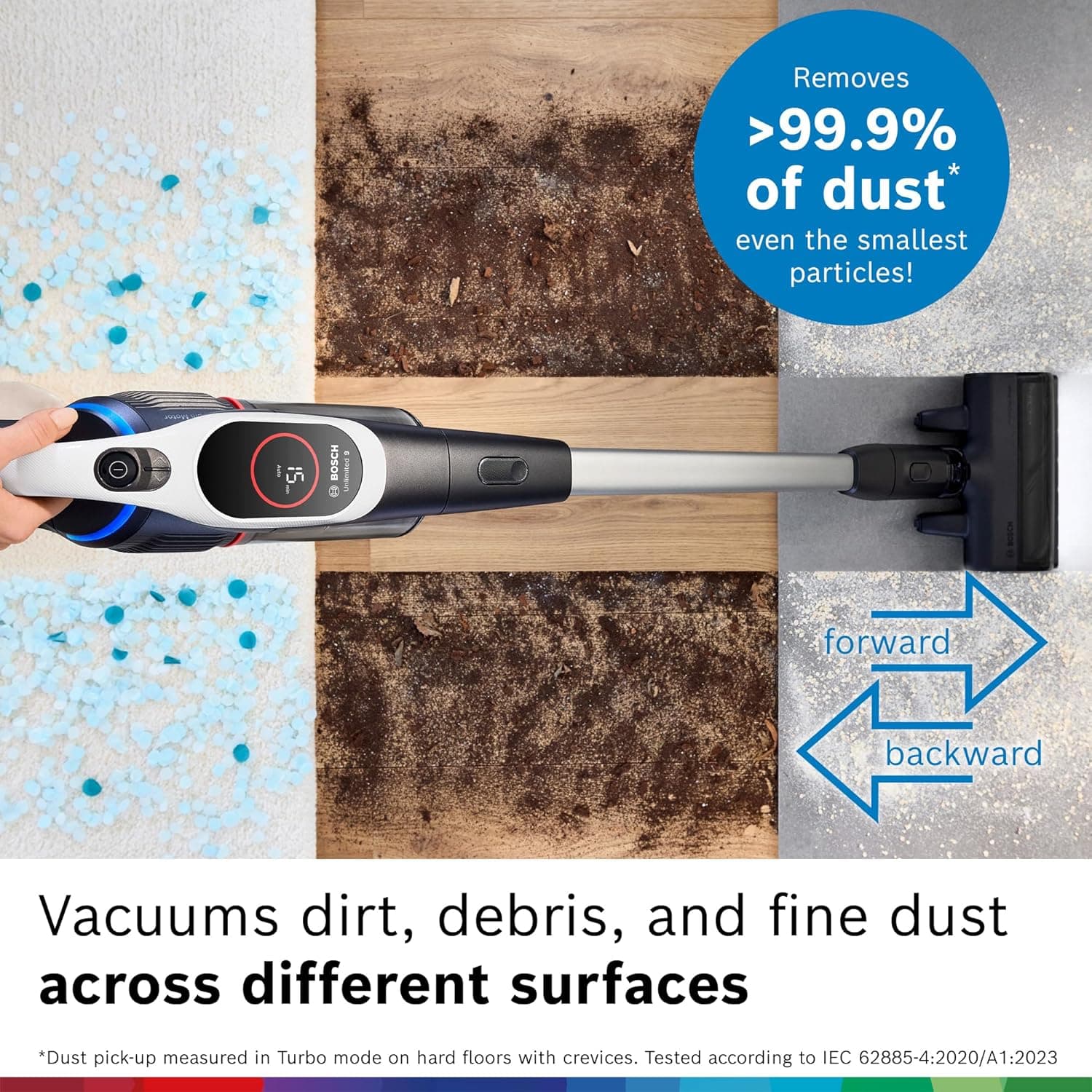 Bosch Unlimited 9 Cordless Stick Vacuum Cleaner thumbnail 3