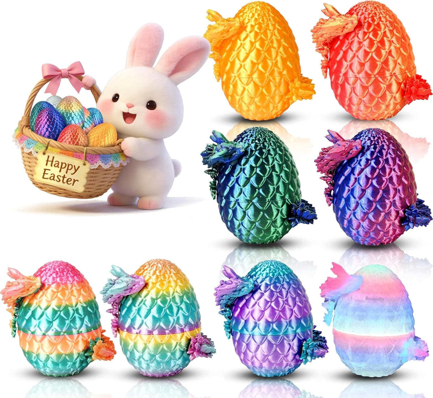 Easter Basket Stuffers for Kids: Fun 3D Dragon Eggs