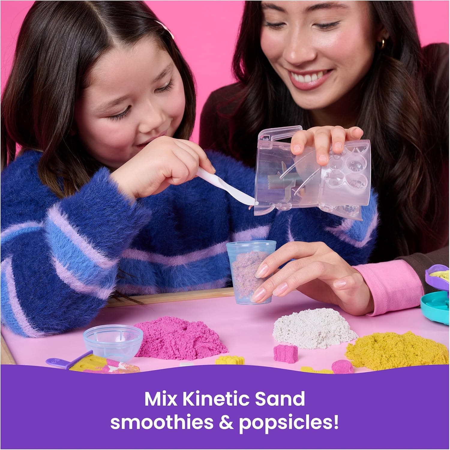 Kinetic Sand Smoothie Mixer Playset thumbnail 2