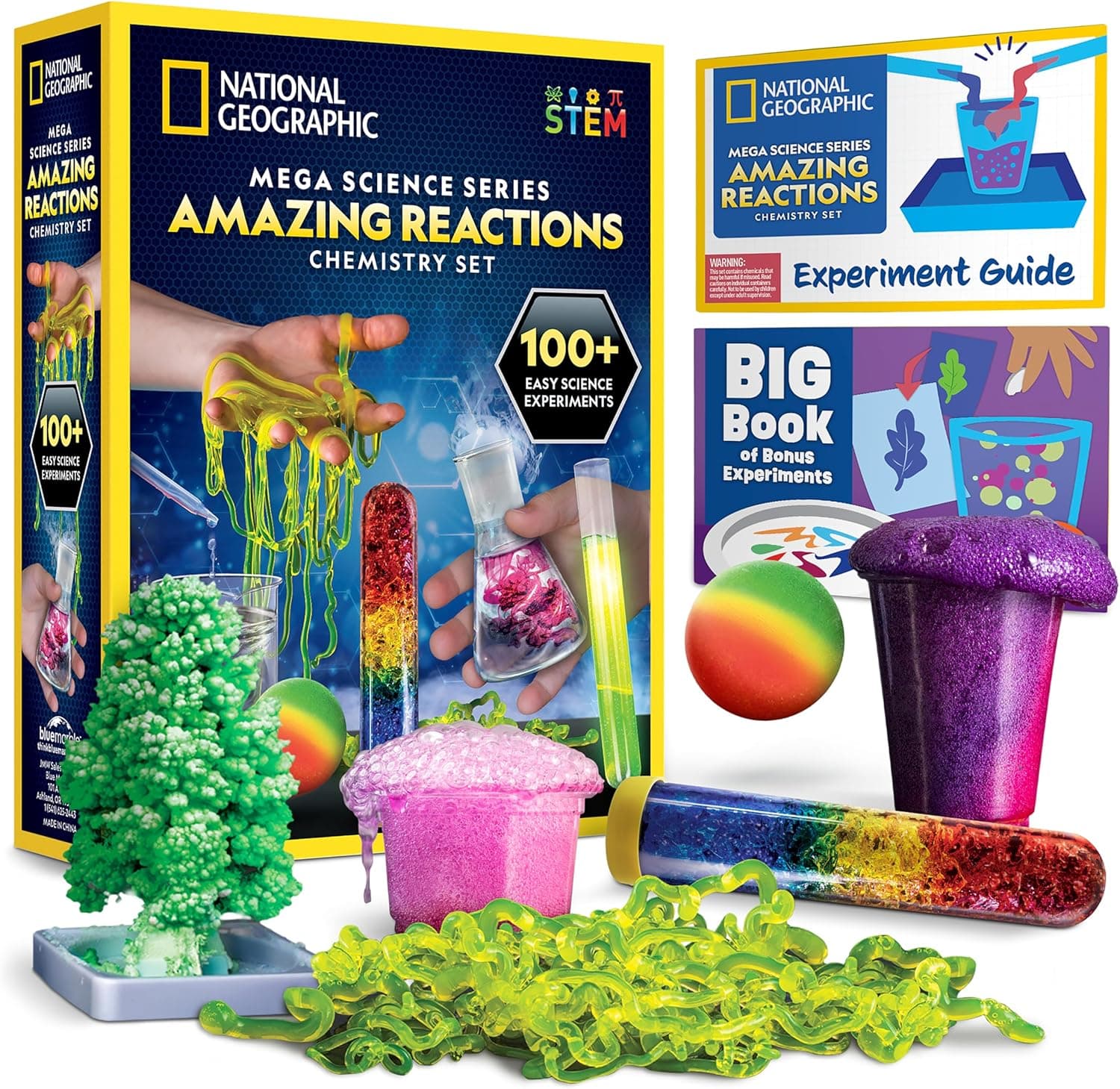 National Geographic Amazing Chemistry Set — Spring Gift Ideas gift idea