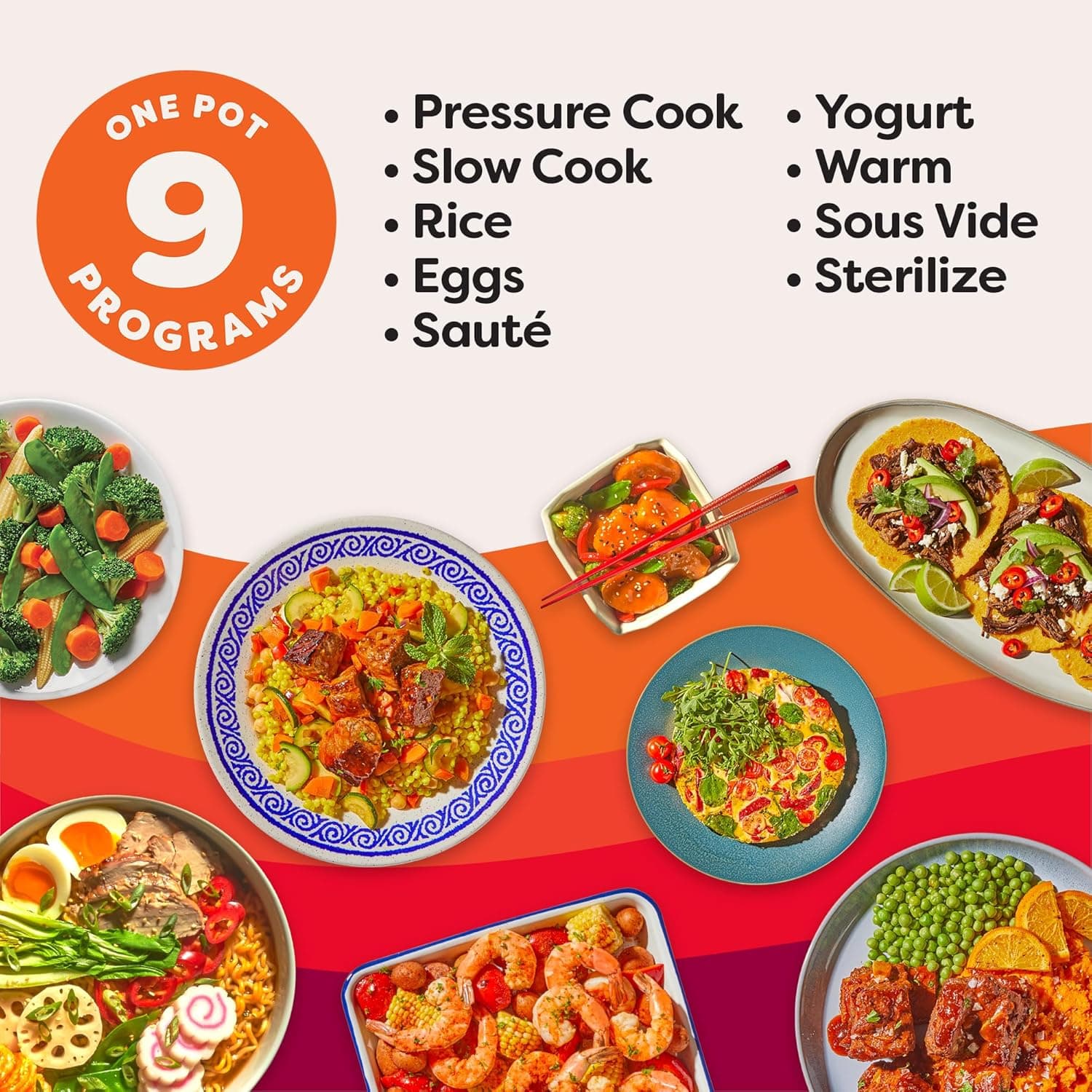 Instant Pot Duo Plus 9-in-1 Multicooker, Pressure Cooker, Slow Cook, Rice Maker, Steamer, Sauté, Yogurt, Warmer &amp; Sterilizer, Includes App With Over 800 Recipes, Stainless Steel, 6 Quarts: Home &amp; Kitchen thumbnail 4