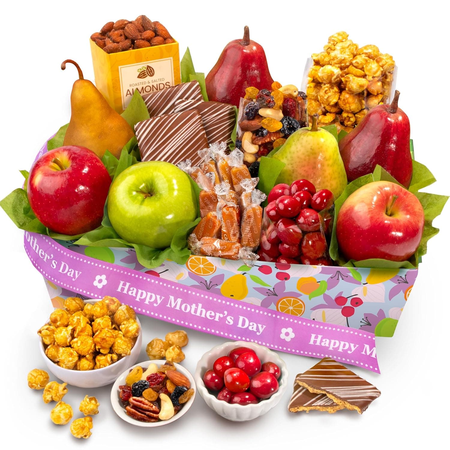 A Gift Inside Orchard Delight Fruit and Gourmet Basket : Grocery &amp; Gourmet Food thumbnail 4