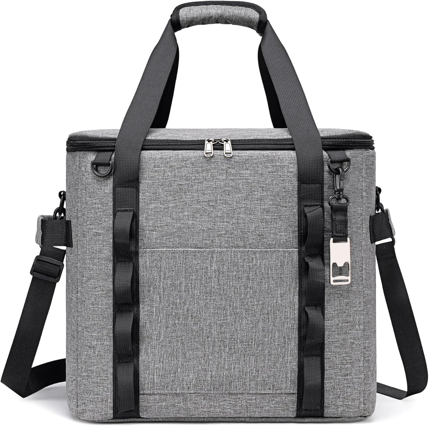 Insulated Soft Cooler Bag - 50 Can Capacity, Light Grey — Spring Gift Ideas gift idea