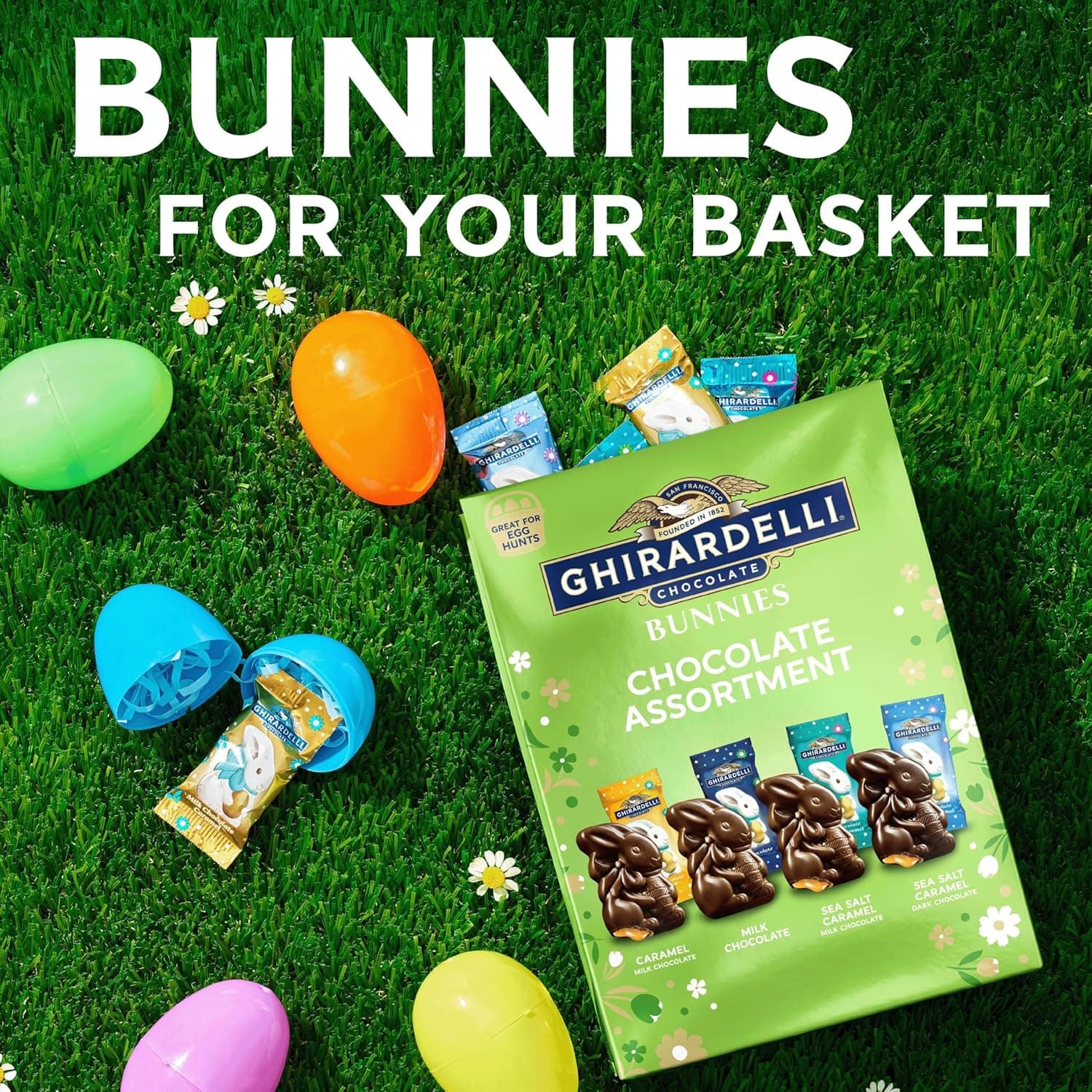 GHIRARDELLI Bunnies Chocolate Assortment, 15.2 Oz thumbnail 5