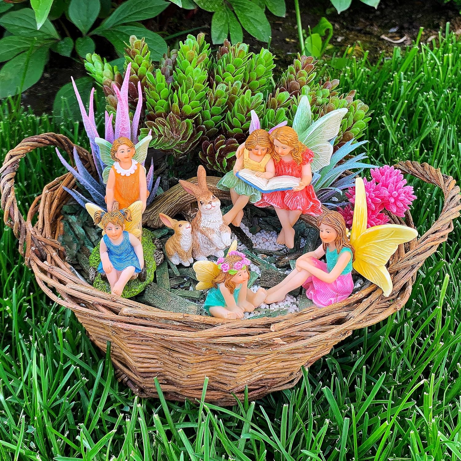 Mood Lab Fairy Garden Miniature Family Kit thumbnail 2